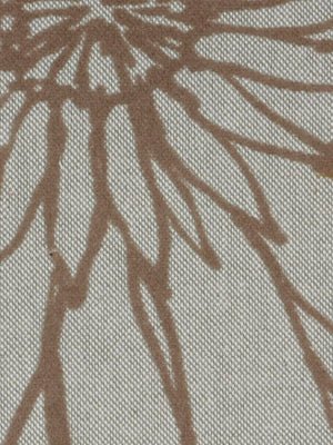 Fleur Flocked | Patina - Drapery - Fabric