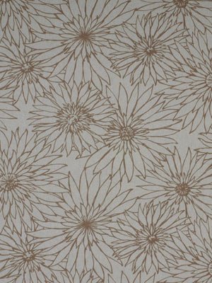 Fleur Flocked | Patina - Drapery - Fabric