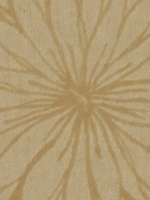 Fleur Flocked | Sandstone - Drapery - Fabric