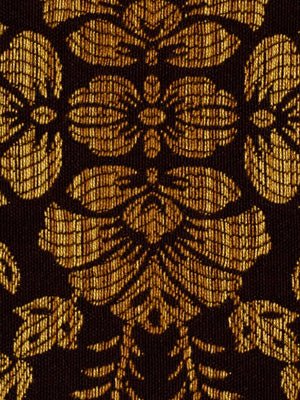 VALESKA FLORA | CAVIAR BK - Upholstery - Fabric