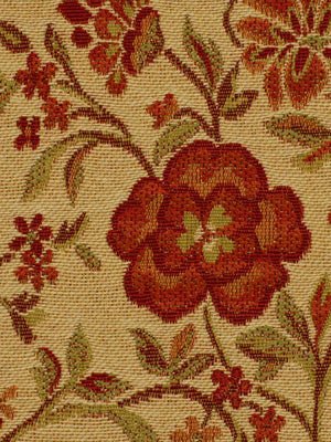 FLEURS APLENTY | VINTAGE RED - Upholstery - Fabric