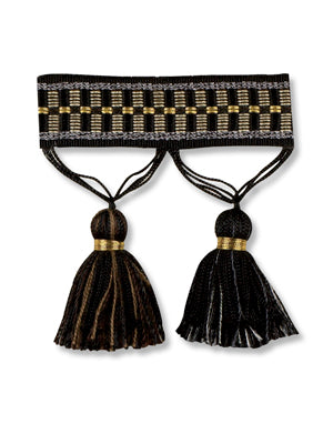 Alchemy Tassel | Onyx