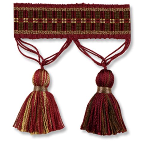 Alchemy Tassel | Ruby - Trim