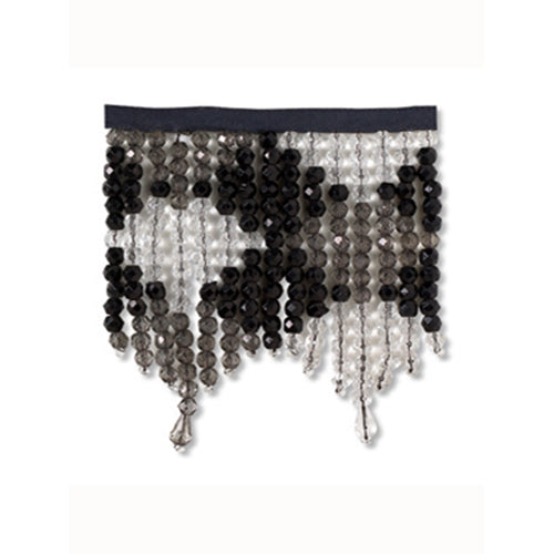 CASCADING BEADS | NOIR