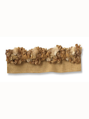 Ruffled Rouche | Brass