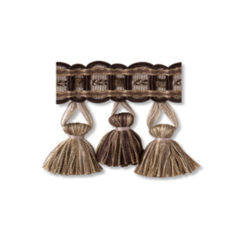 TRELLIS TASSELS | LIMESTONE