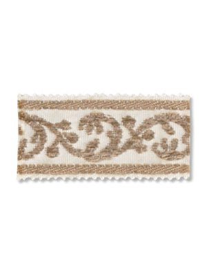 Velour Scroll | Porcelain - Trim