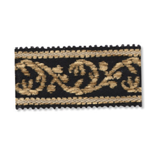 Velour Scroll | Noir
