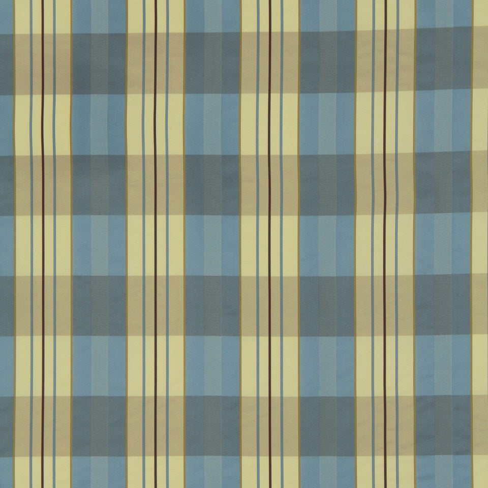 SATEEN STRIPE | HYDRANGEA