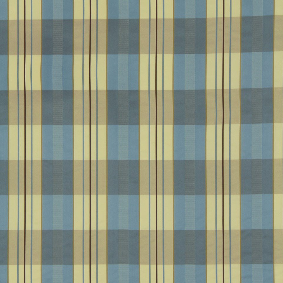SATEEN STRIPE | HYDRANGEA - Upholstery - Fabric