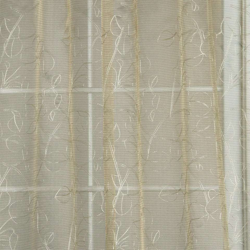 SHEER LEAVES | CASHEW - Drapery - Fabric