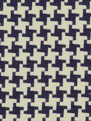 SQUARE PEGS | NAVY - Upholstery - Fabric