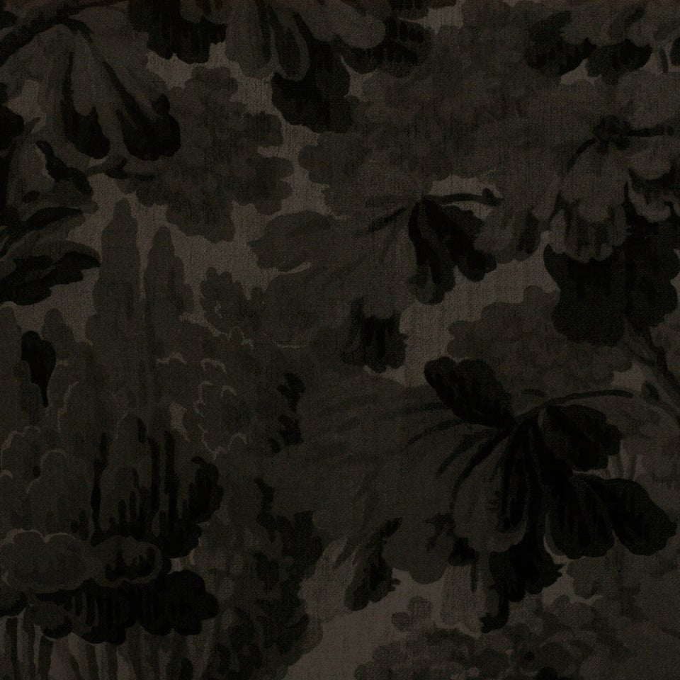 Peaseblossom | Coal - Drapery - Fabric