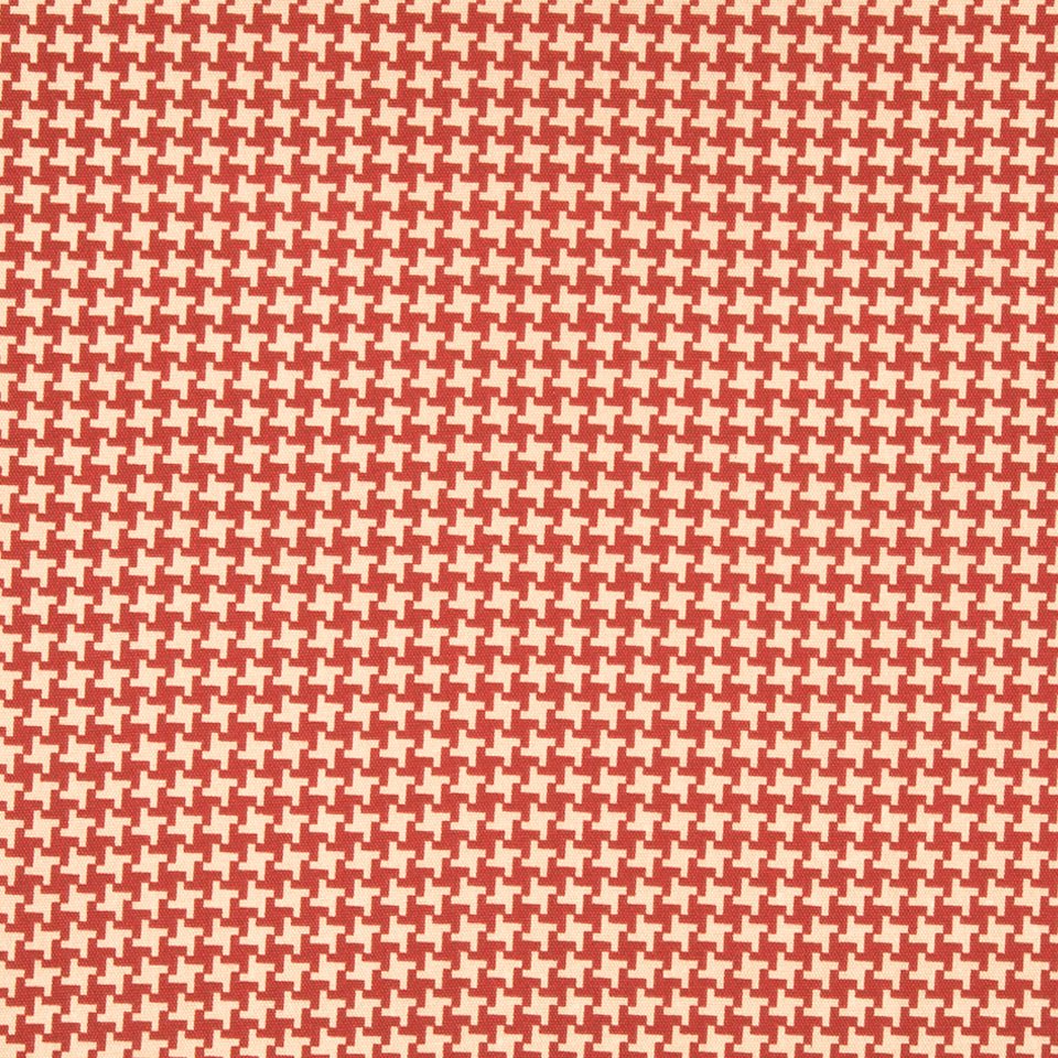 HANCOCK WEAVE | TAN/RED-POLYOXF - Drapery - Fabric