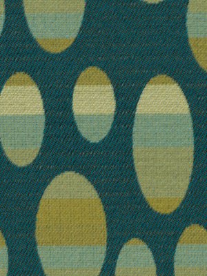 MODERN OVALS | PEACOCK - Upholstery - Fabric