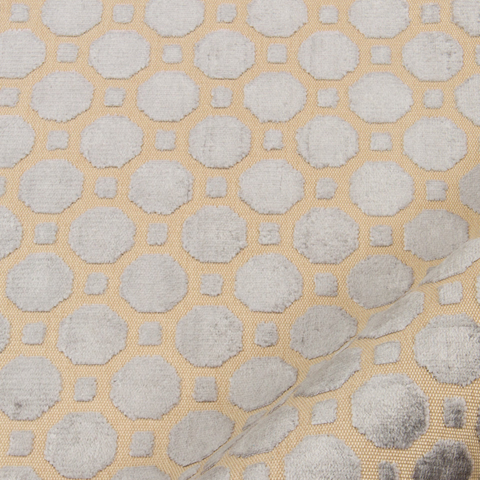VELVET GEO | GREY