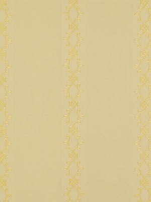 Line Scroll | Yellow Lotus