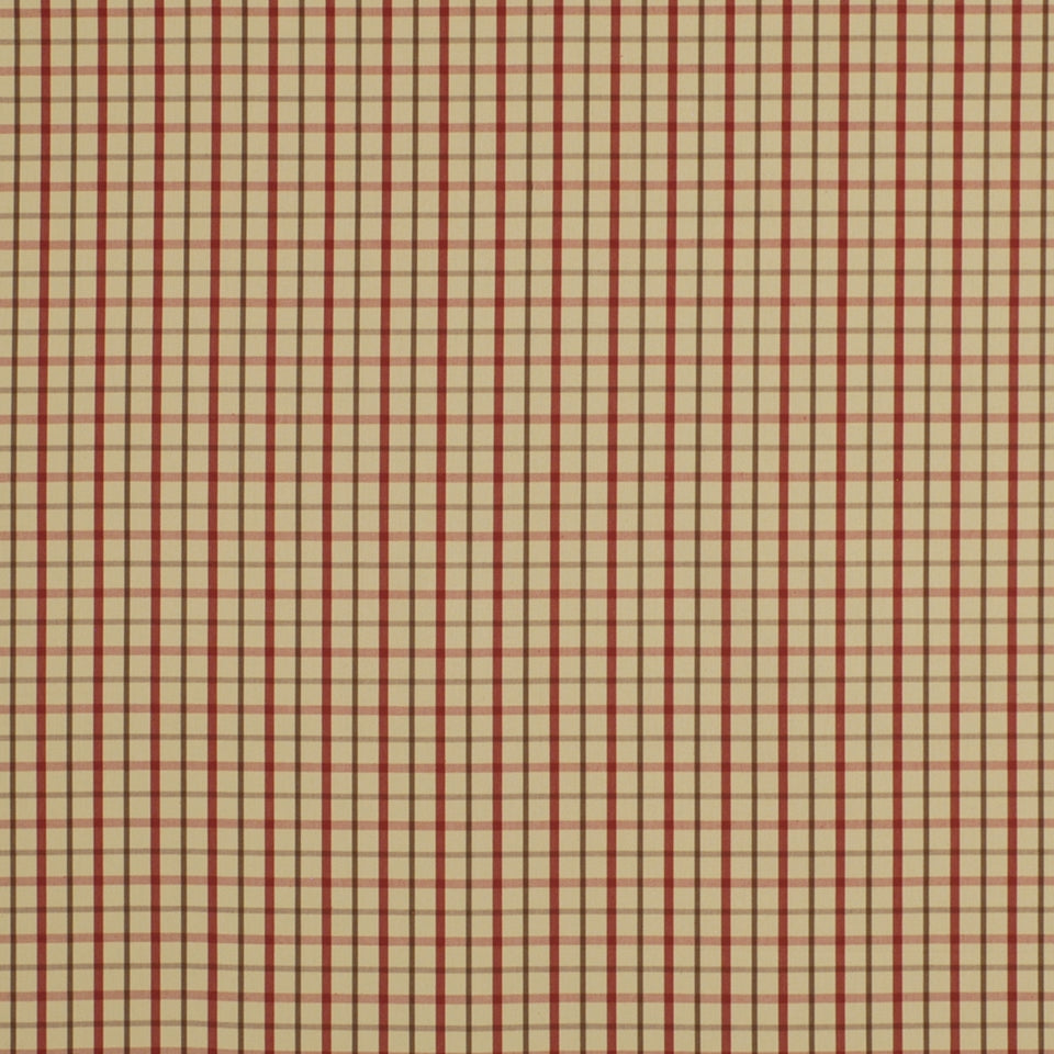 Party Plaid | Crimson