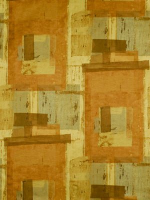 MOSAIC PLAID | CARAMEL - Drapery - Fabric