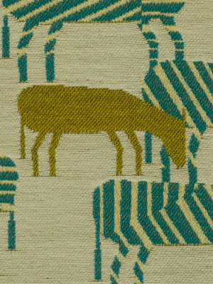 ZEBRA SAFARI | AQUAMARINE