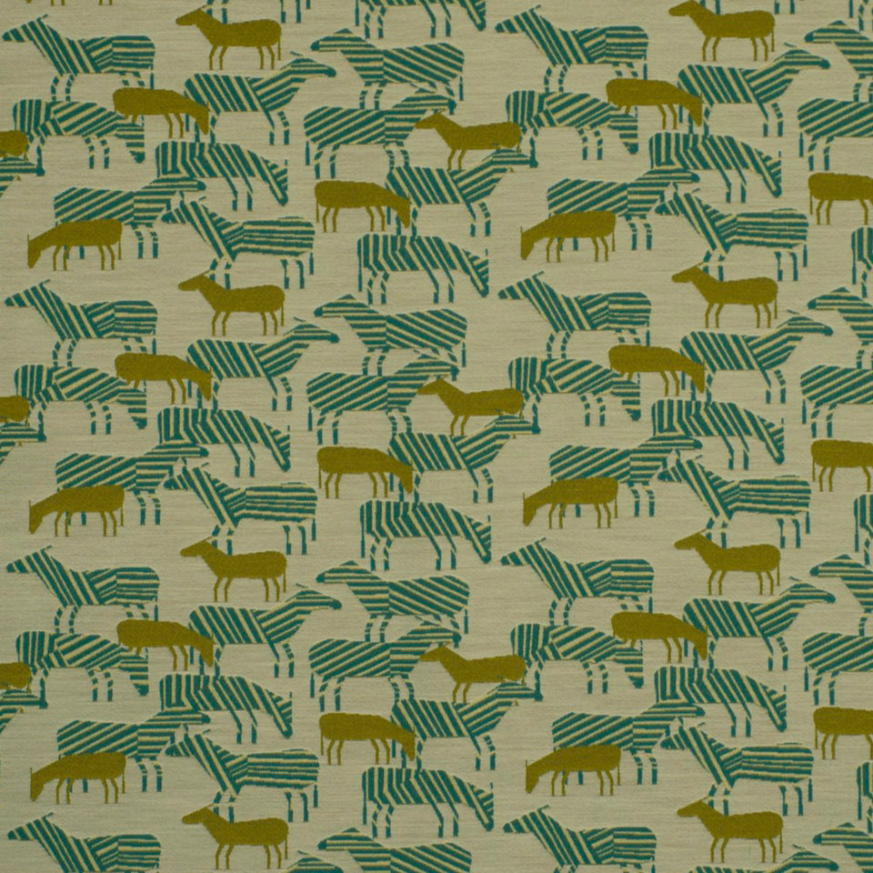 ZEBRA SAFARI | AQUAMARINE