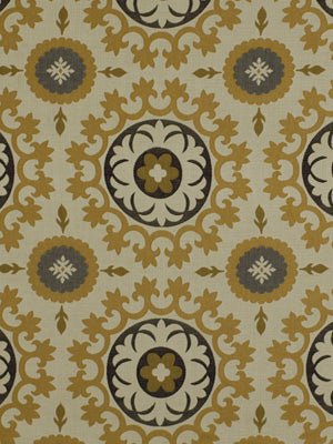 ROMAN CIRCLE BK | HONEYSUCKLE - Upholstery - Fabric