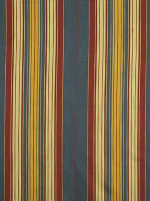 MILANSTRIPE BK | DENIM CHERRY - Upholstery - Fabric