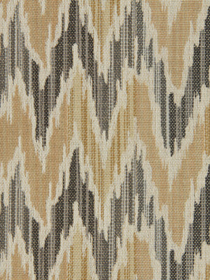 TUSCAN IKAT BK | CINDER FLAX