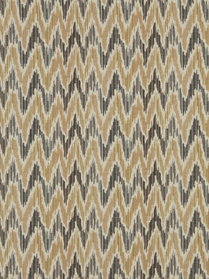 TUSCAN IKAT BK | CINDER FLAX