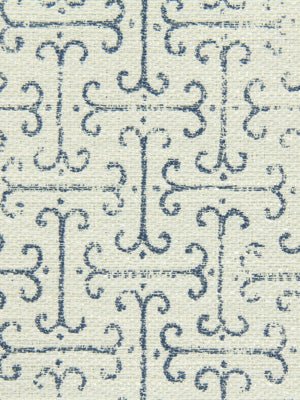 SCROLL LINES | BLUEBELL - Upholstery - Fabric