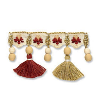 EMBELLSHED TSLS | POMEGRANATE - Trim