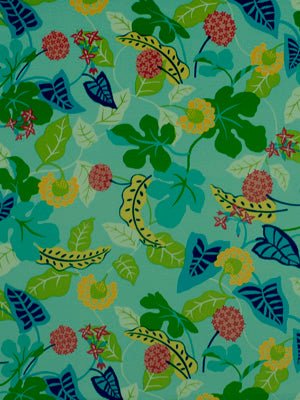 BAJA FLORAL | TURQUOISE - Drapery - Fabric