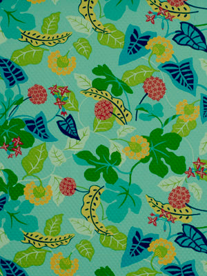 BAJA FLORAL EM | TURQUOISE