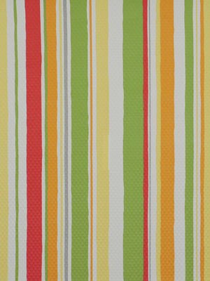 BAJA STRIPE EM | POPPY - Drapery - Fabric