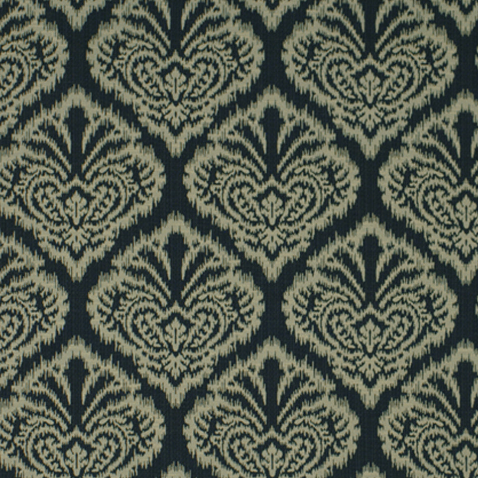 IKAT DAMASK | CHARCOAL