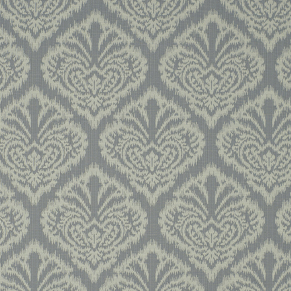 IKAT DAMASK | PEWTER