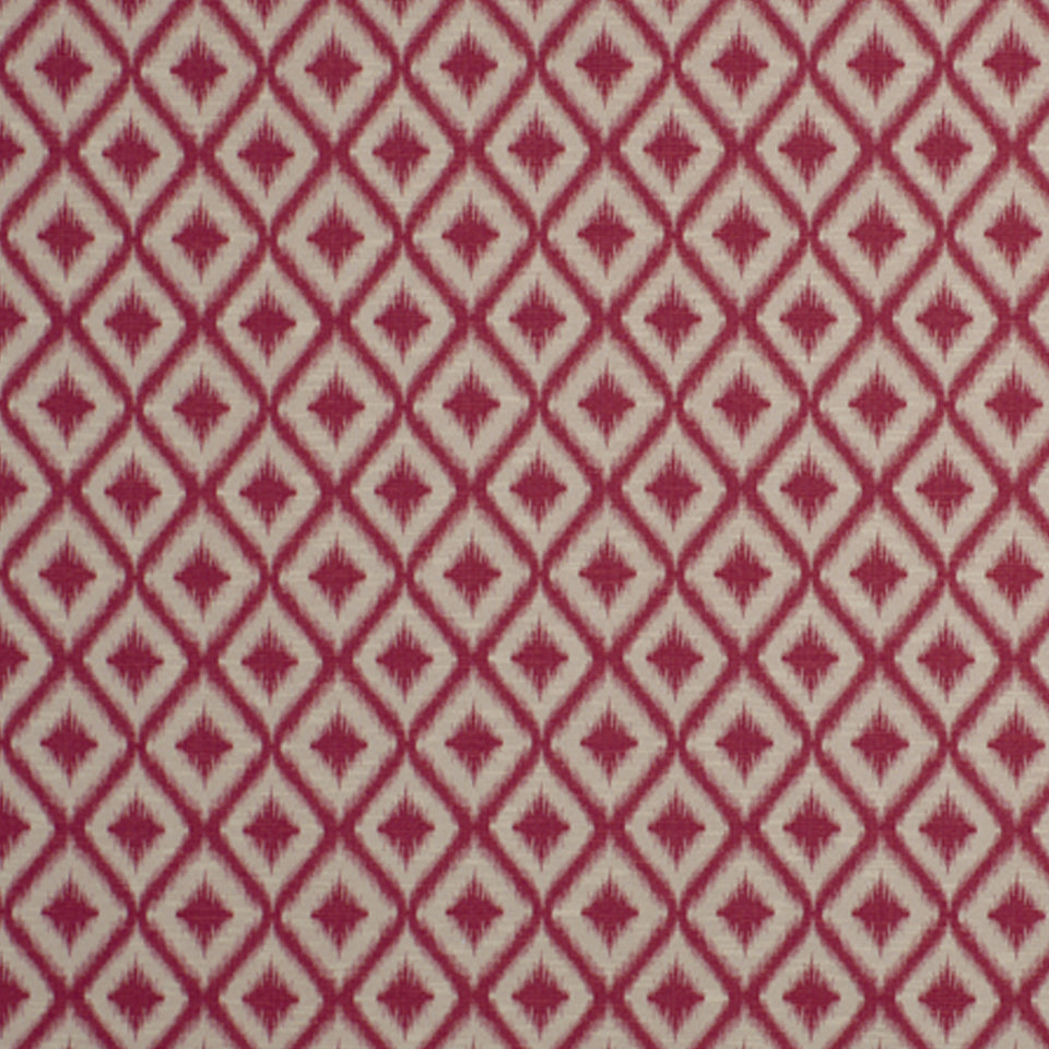 Ikat Fret | Raspberry