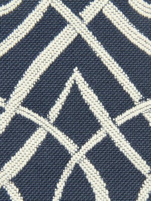 LOOPING LINES | INDIGO - Upholstery - Fabric