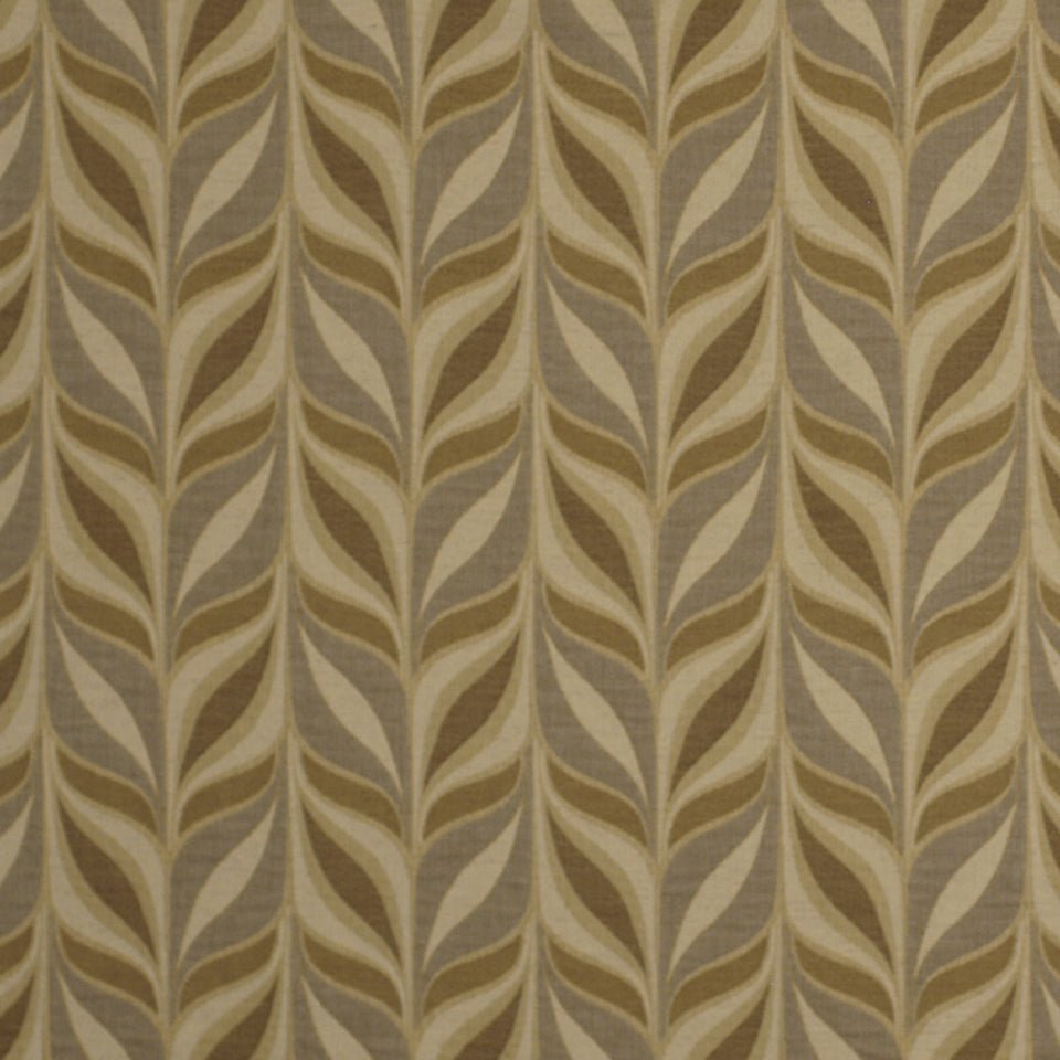 STYLISH LEAVES | AMBER - Upholstery - Fabric