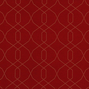Dotted Frame | Scarlet - Upholstery - Fabric