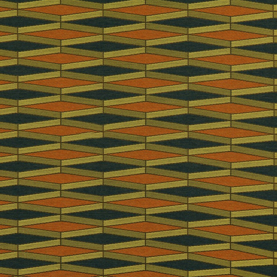 ANGLED QUAD | PERSIMMON - Upholstery - Fabric