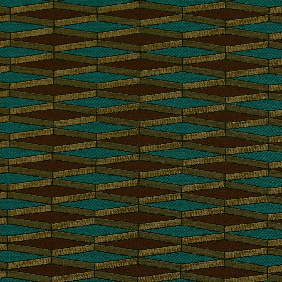 ANGLED QUAD | AQUAMARINE - Upholstery - Fabric