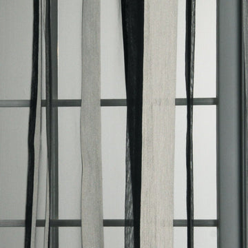 TWIN STRIPES | ASH - Drapery - Fabric