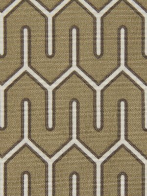Mazescene | Taupe - Drapery - Fabric