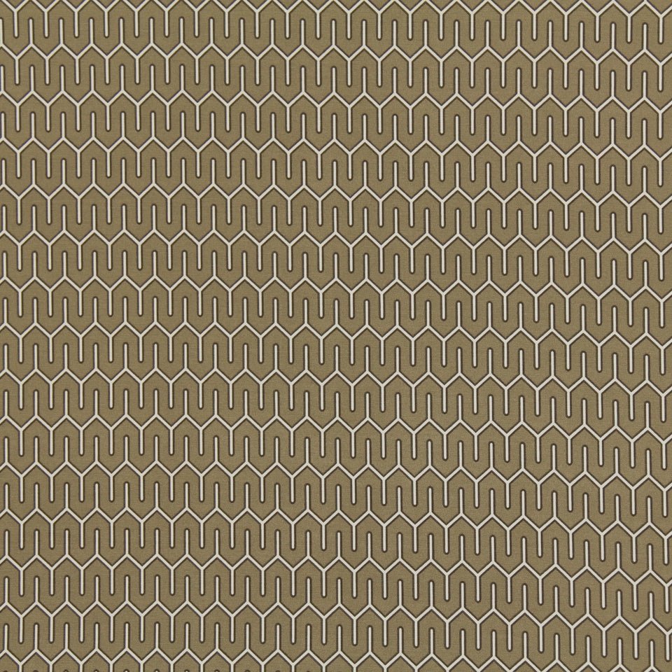 Mazescene | Taupe - Drapery - Fabric