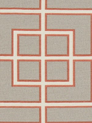 Fretscene | Coral - Drapery - Fabric