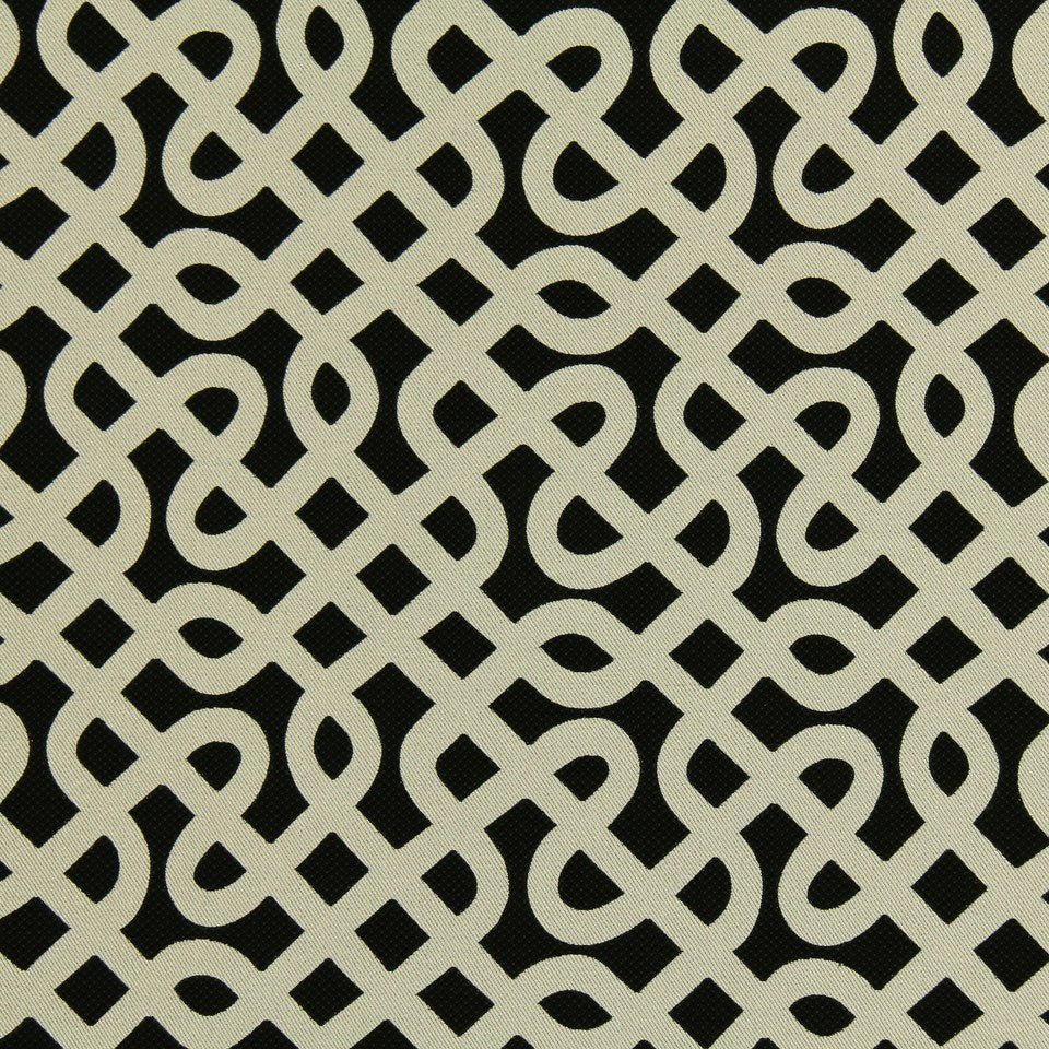 GRAPHIC MAZE | EBONY - Upholstery - Fabric