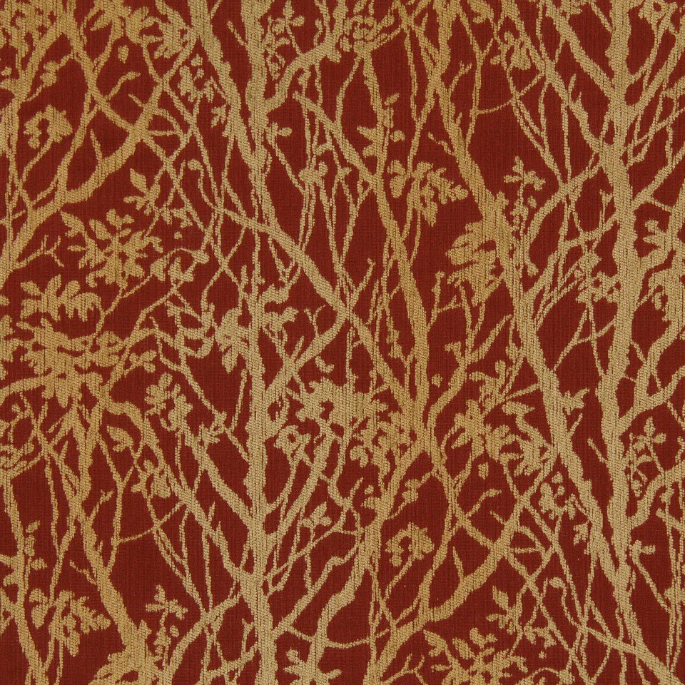 SOFT VINES | POMEGRANATE - Upholstery - Fabric