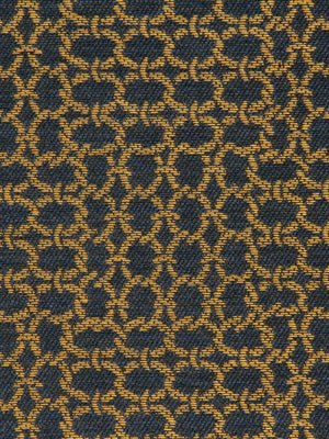 LINKED GEO | COBALT - Upholstery - Fabric