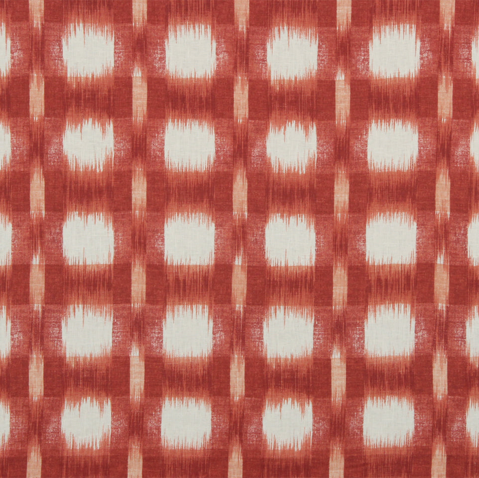 PLAID IKAT | CHERRY